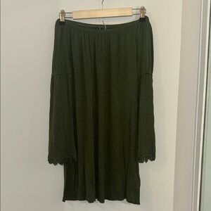 HeartSoul Green Strapless Dress